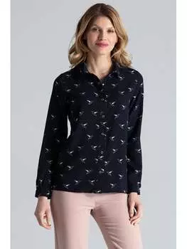 Рубашка стандартного кроя Figlfigl, синий