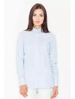 Рубашка стандартного кроя Figlfigl, синий