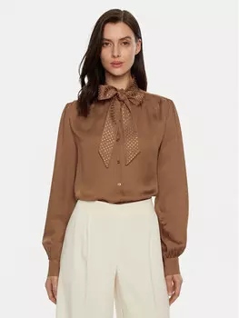 Рубашка стандартного кроя Fracomina, бежевый