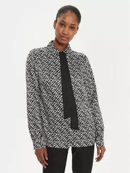 Рубашка стандартного кроя Fracomina, черный