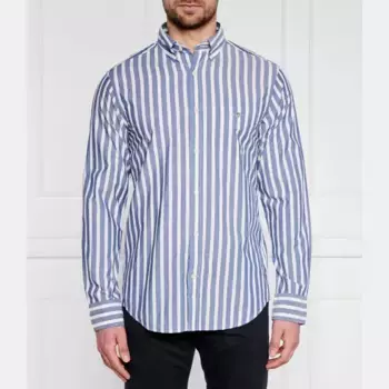 Рубашка стандартного кроя Gant, синий