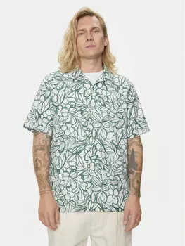 Рубашка стандартного кроя Gap, зеленый