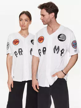 Рубашка стандартного кроя Grimey, белый