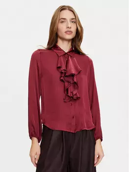 Рубашка стандартного кроя Haveone, красный