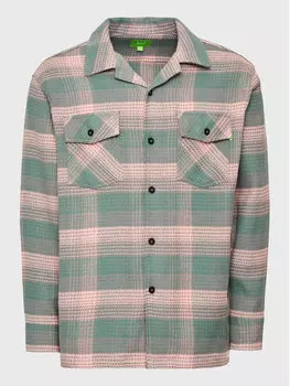 Рубашка стандартного кроя Huf, розовый