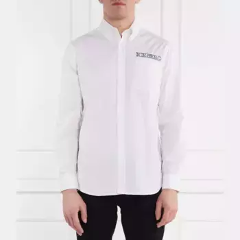 Рубашка стандартного кроя Iceberg, белый