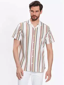 Рубашка стандартного кроя Indicode, экрю