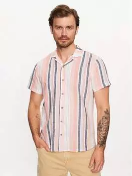 Рубашка стандартного кроя Indicode, розовый