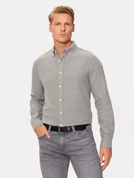 Рубашка стандартного кроя Indicode, серый