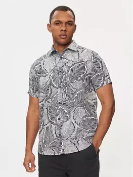 Рубашка стандартного кроя Indicode, синий