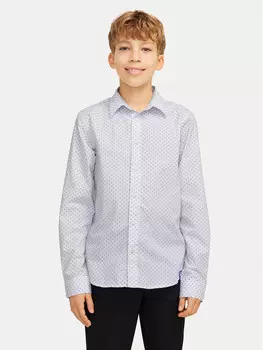 Рубашка стандартного кроя Jack&Jones Junior, белый