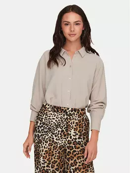 Рубашка стандартного кроя Jdy, бежевый
