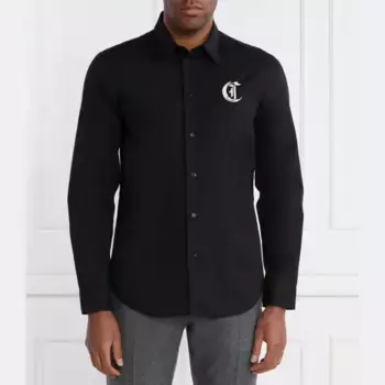 Рубашка стандартного кроя Just Cavalli, черный