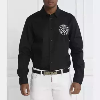Рубашка стандартного кроя Just Cavalli, черный