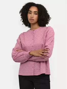 Рубашка стандартного кроя Kaffe, розовый