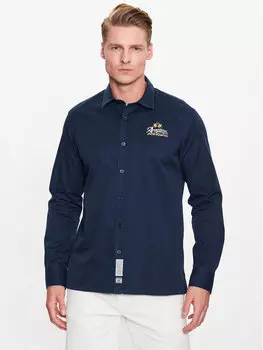 Рубашка стандартного кроя La Martina, синий