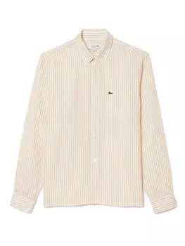 Рубашка стандартного кроя Lacoste, белый