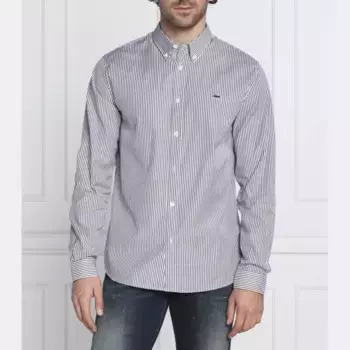 Рубашка стандартного кроя Lacoste, синий