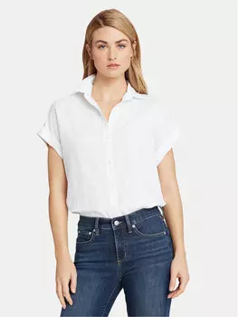 Рубашка стандартного кроя Lauren Ralph Lauren, белый