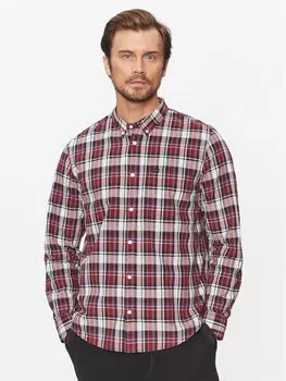 Рубашка стандартного кроя Lee, красный