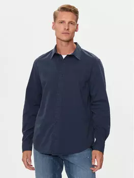 Рубашка стандартного кроя Lee, синий