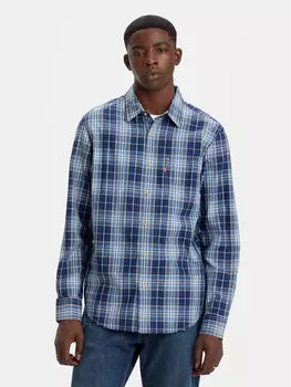 Рубашка стандартного кроя Levi's, синий