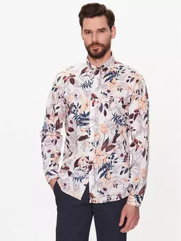 Рубашка стандартного кроя Lindbergh, белый