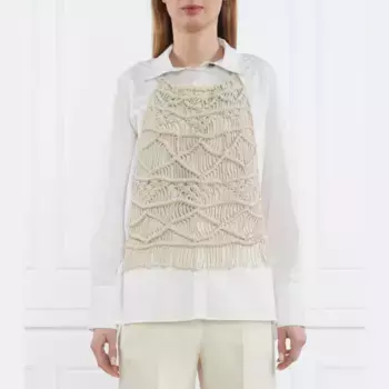 Рубашка стандартного кроя Liviana Conti, белый