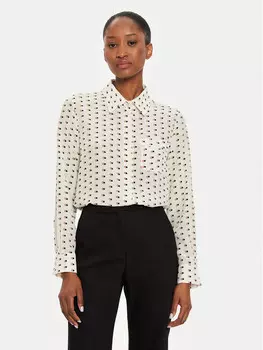 Рубашка стандартного кроя Marella, экрю