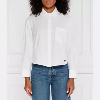 Рубашка стандартного кроя Max Mara, белый