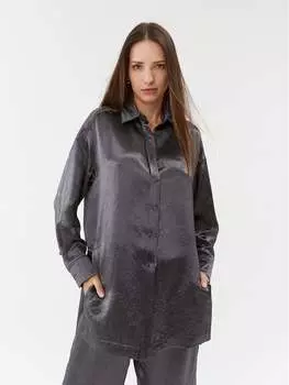 Рубашка стандартного кроя Max Mara Leisure, серый