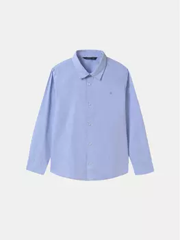 Рубашка стандартного кроя Mayoral, голубой