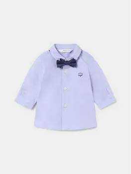 Рубашка стандартного кроя Mayoral, голубой