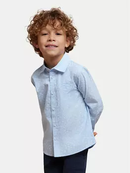 Рубашка стандартного кроя Mayoral, синий