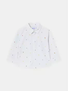 Рубашка стандартного кроя Mayoral, синий