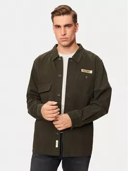 Рубашка стандартного кроя Mustang, коричневый