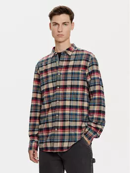 Рубашка стандартного кроя Mustang, мультиколор