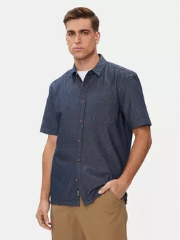 Рубашка стандартного кроя Mustang, синий