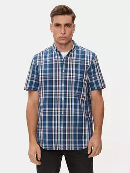 Рубашка стандартного кроя Mustang, синий