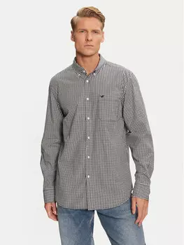 Рубашка стандартного кроя Mustang, синий