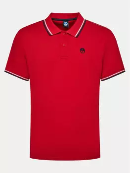 Рубашка стандартного кроя North Sails, красный