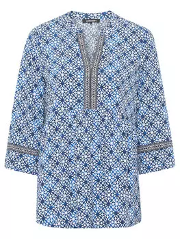 Рубашка стандартного кроя Olsen, синий