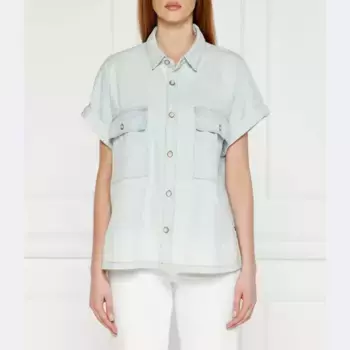 Рубашка стандартного кроя One Teaspoon, синий