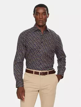 Рубашка стандартного кроя Pierre Cardin, синий