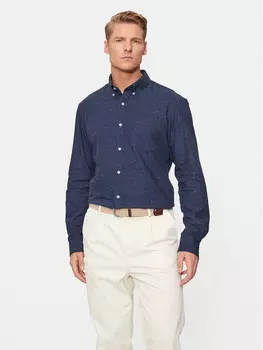 Рубашка стандартного кроя Pierre Cardin, синий