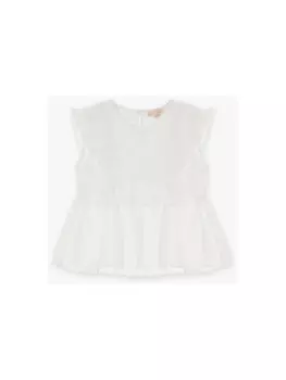 Рубашка стандартного кроя Please, белый