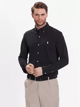 Рубашка стандартного кроя Polo Ralph Lauren, черный