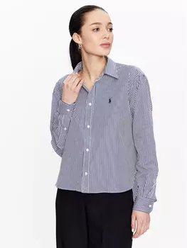 Рубашка стандартного кроя Polo Ralph Lauren, синий