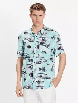 Рубашка стандартного кроя Quiksilver, зеленый