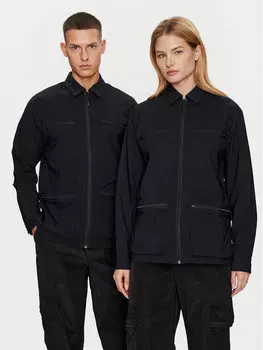 Рубашка стандартного кроя Rains, черный